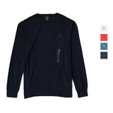 美国代购 Polo Ralph Lauren 拉夫劳伦 男士纯色长袖优质棉T恤