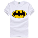 2014新夏装BATMAN 蝙蝠侠前传3黑暗骑士崛起标志纯棉短袖T恤M1
