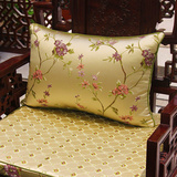 新款中式圈椅罗汉床古典沙发红实木坐垫椅垫加厚海绵座靠垫定做套