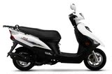 豪爵铃木踏板摩托车海王星UA125T-A 化油器版 125cc 全国可上牌照