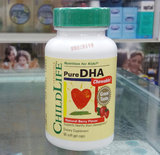 美国进口Childlife童年时光DHA软胶囊 婴儿幼儿儿童宝宝挪威鱼油