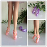 粉色紫色娃娃芭蕾舞鞋 非关节体唐果娃娃鞋子 Blythe小布娃鞋