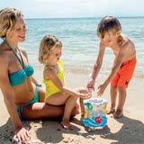 正品美国INTEX儿童戏水玩具充气装水桶可当潜水眼镜小孩水上用品