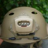 升级加强军规黑洞B款  户外头灯完美搭载头盔和莫利系统 70高流明