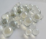 包邮无色透明玻璃圆珠1.4 /1.6/2.2/2.5厘米直径玻璃弹珠玻璃球