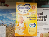 现货 荷兰牛栏营养辅食Bambix 婴儿营养米粉米糊 大米原味 4+