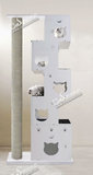 CatS-D5a 积木制猫爬架+通天柱+储存柜(共五层)！CatS时尚猫家具