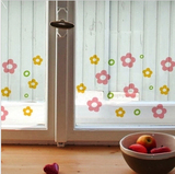 自粘墙壁墙贴纸 DIY浪漫小花玻璃贴纸卫生间厨房瓷砖贴家具贴特价