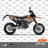KTM LC4SMC690 08-11 越野摩托车正品3M Co1订制全车改装贴花贴纸