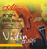 正品 爱丽丝AliceA704 优质小提琴琴弦小提琴套弦4根 进口钢芯