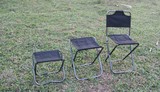 夏夏户外超轻铝合金折叠凳 马扎凳 便携折叠椅 钓鱼椅 靠背椅