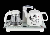 正品特价TCL小家电TA-ZT101A竹韵智能陶瓷电热水壶套装自动上水