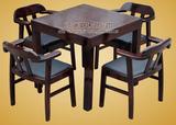 实木餐馆桌椅碳化庭院休闲桌椅餐桌椅家用桌椅火锅桌酒吧桌椅特价