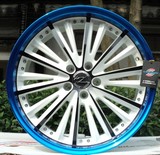 18寸白色宽边新科鲁兹宝马新三系五系升级改装专用轮毂胎龄钢圈