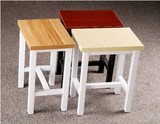 特价热卖小方凳工作凳工厂食堂学校 板凳烤漆钢木凳子方型小凳