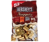 美国进口喜糖HERSHEYS好时金银砖混装巧克力1.47kg牛奶现货批发