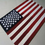 家居外贸地毯 现代时尚美国国旗图案 客厅茶几卧室地垫 120*170cm