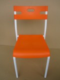 简约时尚宜家塑料餐椅创意个性家用北欧凳子休闲办公靠背椅子座椅