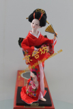 包邮京合坊娃娃人偶特色收藏 布艺人物日本和服桌面摆件