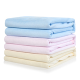 竹纤维毛圈布隔尿垫婴儿护理产褥月经垫双人床防水透气可洗床笠款