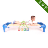 2015新款 幼儿园塑料床幼儿园连体床儿童专用床儿童床铺