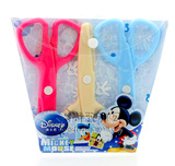 安全剪刀迪士尼 PVC袋装儿童锯齿 花边剪刀 手工塑料  不伤手