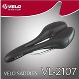 VELO2107顶级自行车中空坐垫 折叠车白色座垫 舒适