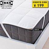 宜家 昆思塔 床垫保护垫 宜家床垫保护防 单人双人床防脏保护垫套