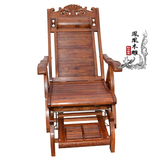红木摇椅 花梨木摇椅实木躺椅沙滩椅红木家具休闲摇椅LC60