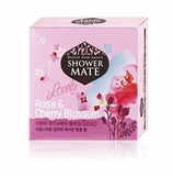 韩国进口正品香皂 爱敬 玫瑰精油皂 美容皂 洁面皂 美白保湿100g