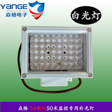 12V50M白光灯 摄像机补光灯 监控LED白光灯 摄像头灯 可选24V220V