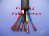 纯铜 国标 电线电缆0.5平方6芯软护套线RVV6*0.5信号线电源线