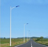 特价6米路灯白色人字A字臂新农村建设改造专用喷漆光源现代路灯头