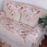 【吾家】防滑沙发垫全棉布艺四季/欧式田园沙发坐垫/套装组合特价