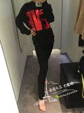 念念法国代购Givenchy 纪梵希 16早秋新款女黑色印字圆领长袖卫衣