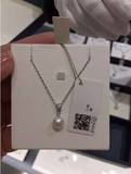 日本代购正品 MIKIMOTO御木本 纯银珍珠项链 经典款