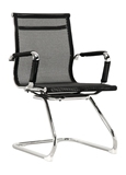 透气网布办公椅职员椅弓形电脑椅 家用PU皮转椅子会议椅  特价