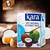 印尼进口kara佳乐椰浆椰汁 椰浆西米露原料烘焙甜点原装200ml