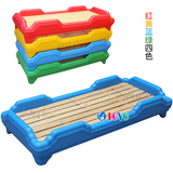 幼儿园专用床 儿童塑料床 婴幼儿木床 实木单人床 折叠床 木板床