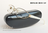 全球购 现货 MONT BLANC 万宝龙 MB 200 镂空金属框女眼镜架 三色