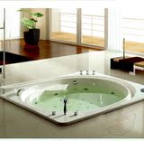 欧美琦嵌入式浴缸，冲浪按摩浴缸，2.1米*1.9米