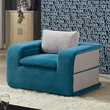 布艺沙发床小户型创意功能沙发创意两用折叠沙发客厅书房单人沙发