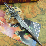 魔兽世界3阿尔萨斯霜之哀伤 钥匙扣挂件饰品 dota2周边刀扣 批发