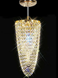 金色水晶吊灯 衣帽间灯 过道走廊灯 玄关灯 k9水晶品质保证XG902