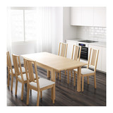 IKEA无锡家居专业宜家代购正品保证比约斯伸缩型餐桌, 白色长桌