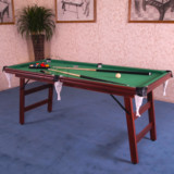 台球桌球台家用儿童大号1.2/1.5/1.8米可折叠WP5002环保可加乒乓