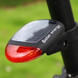 骑迹 自行车尾灯 太阳能尾灯安全警示灯山地车公路车尾灯骑行装备