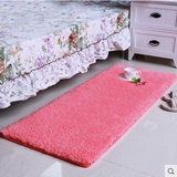 可手洗床边地毯卧室长方形简约现代欧式床前毯门口地毯门垫进门