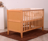 实木婴儿床水性漆宝宝床可变少年床松木BB床儿童床多功能新生儿床