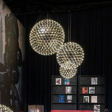 创意个性星球火花moooi烟花灯具大气客厅服装店铺圆球LED餐厅吊灯